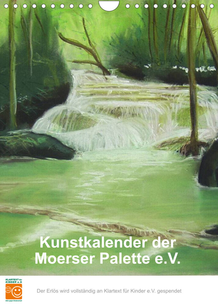Kunstkalender der Moerser Palette e.V. (Wandkalender 2023 DIN A4 hoch)