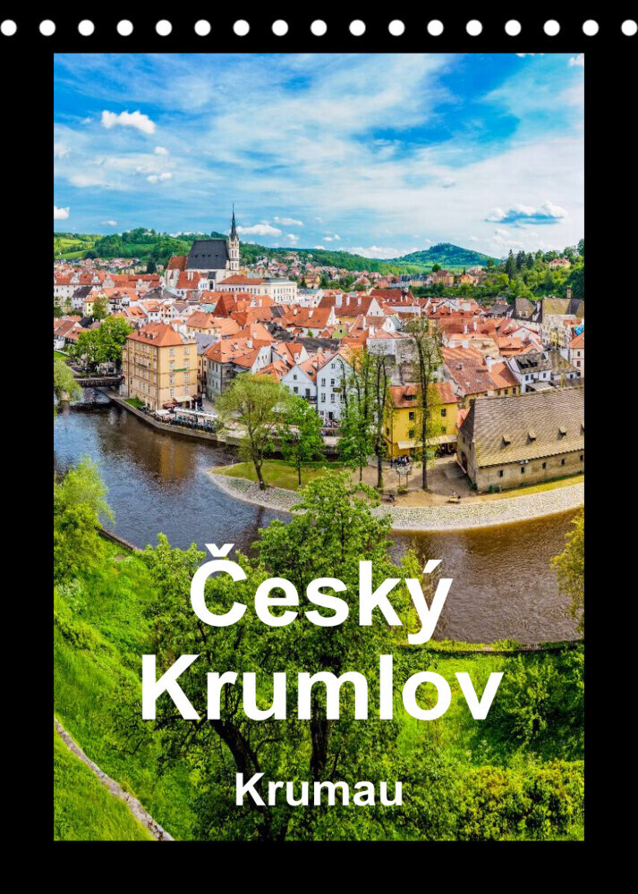 Cesky Krumlov Krumau (Tischkalender 2023 DIN A5 hoch)