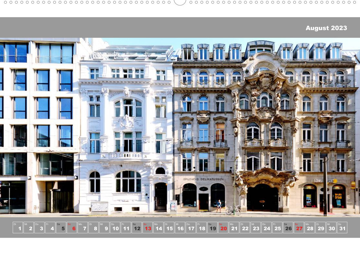 Berlin Fassade (Wandkalender 2023 DIN A2 quer)