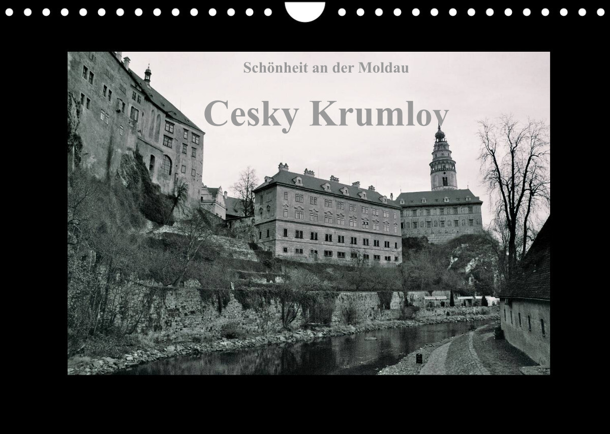 Schönheit an der Moldau - Cesky Krumlov (Wandkalender 2023 DIN A4 quer)
