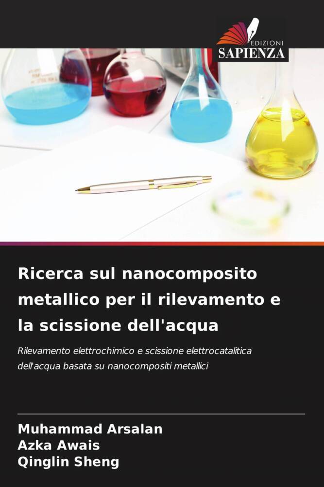 Ricerca sul nanocomposito metallico per il rilevamento e la scissione dell'acqua