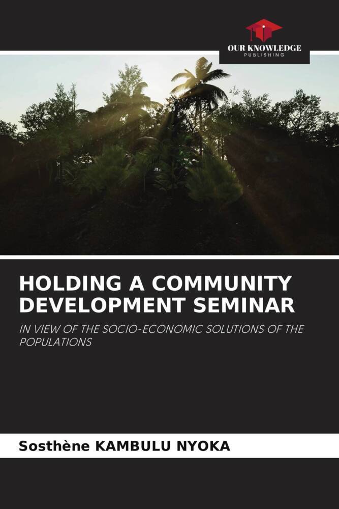 HOLDING A COMMUNITY DEVELOPMENT SEMINAR