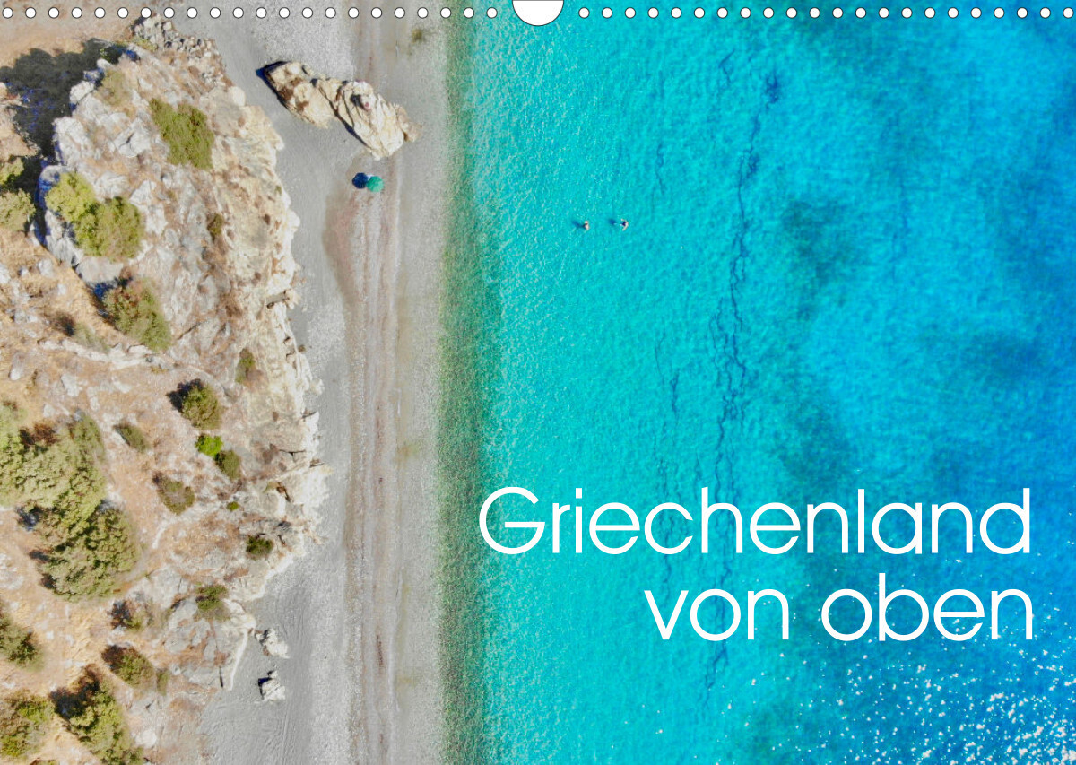 Griechenland von oben (Wandkalender 2023 DIN A3 quer)