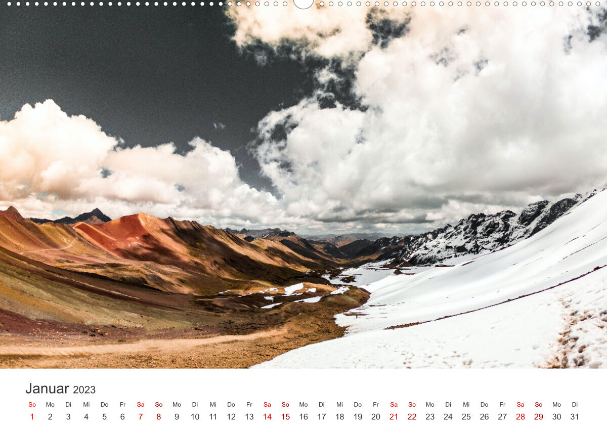Peru - Das einzigartige Land der Inkas. (Premium, hochwertiger DIN A2 Wandkalender 2023, Kunstdruck in Hochglanz)