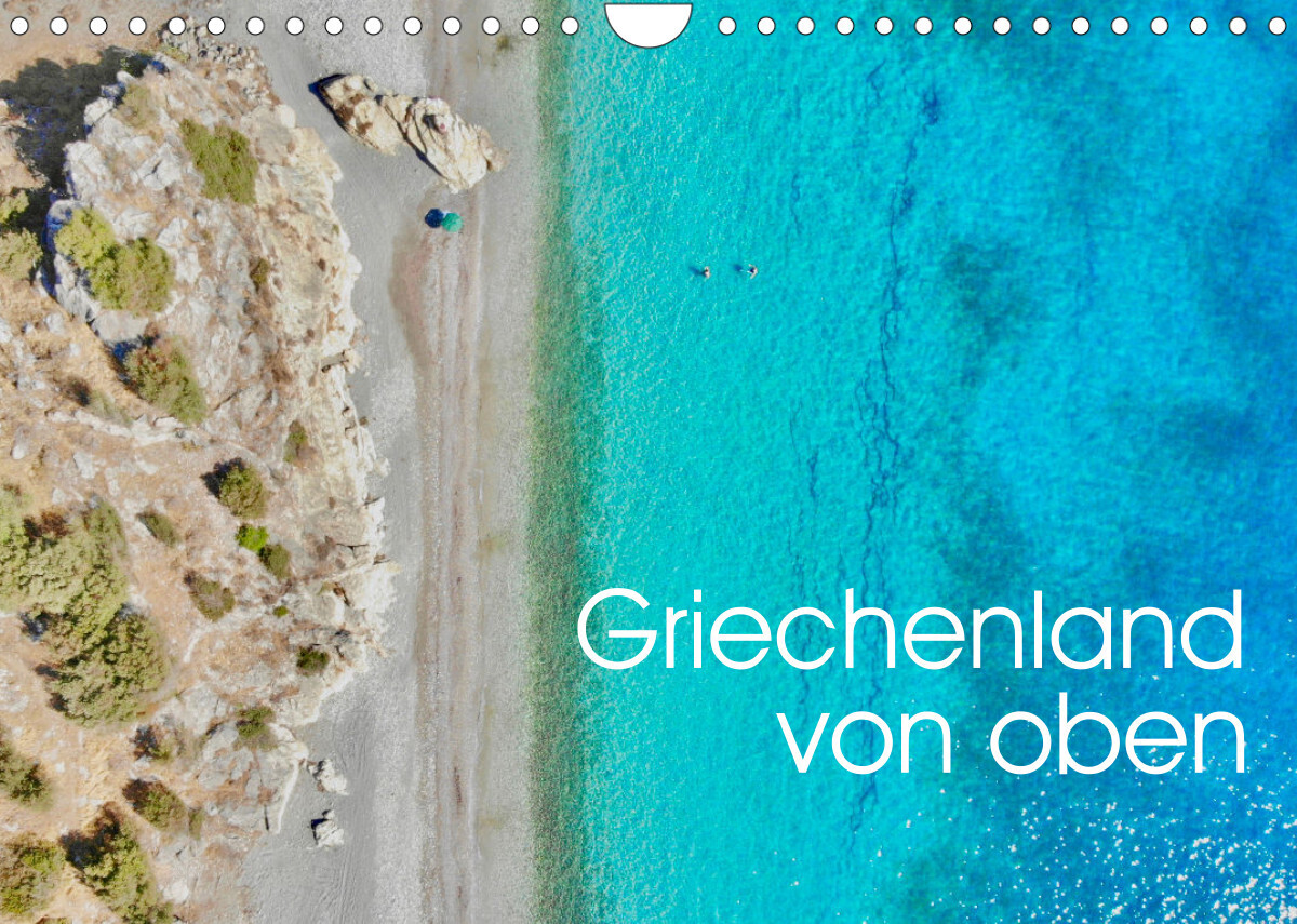 Griechenland von oben (Wandkalender 2023 DIN A4 quer)