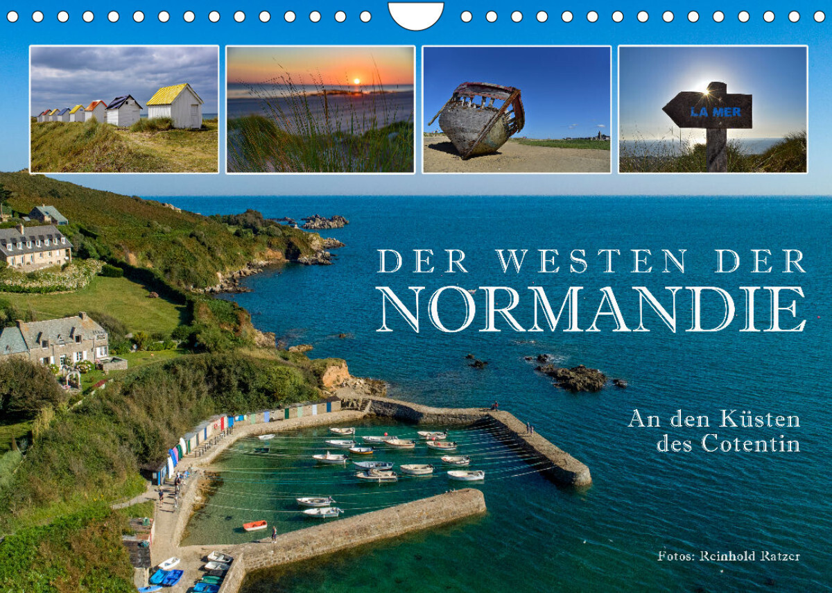Der Westen der Normandie - An den Küsten des Cotentin (Wandkalender 2023 DIN A4 quer)
