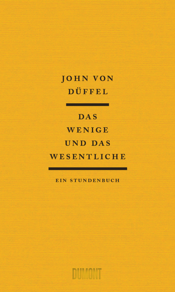 Das Wenige und das Wesentliche