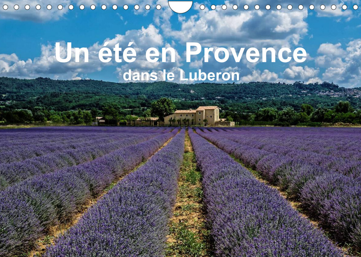 Un été en Provence dans le Luberon (Calendrier mural 2023 DIN A4 horizontal)