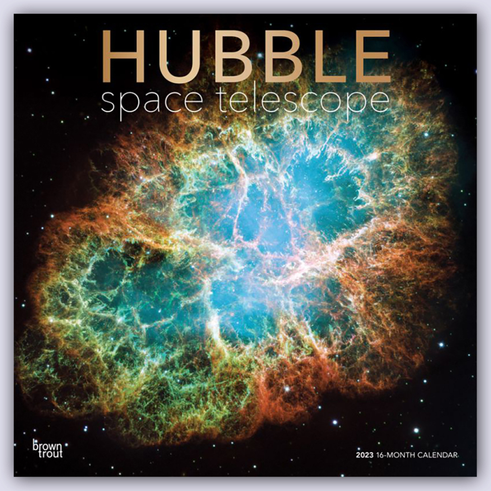 Hubble Space Telescope - Hubble-Weltraumteleskop 2023 - 16-Monatskalender