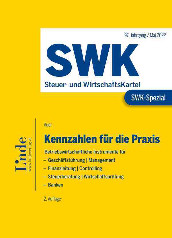 SWK-Spezial Kennzahlen für die Praxis
