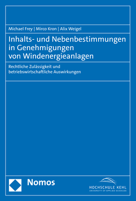 Inhalts- und Nebenbestimmungen in Genehmigungen von Windenergieanlagen