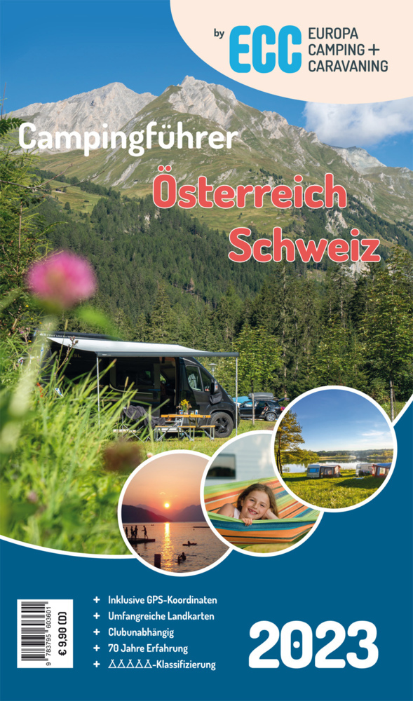ECC Campingführer Österreich / Schweiz 2023