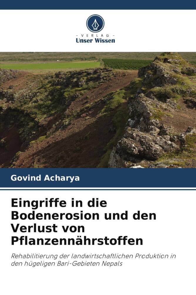Eingriffe in die Bodenerosion und den Verlust von Pflanzennährstoffen