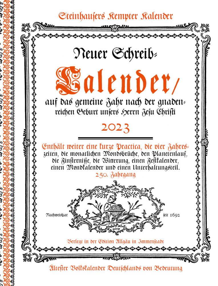 Steinhausers Kempter Kalender 2023