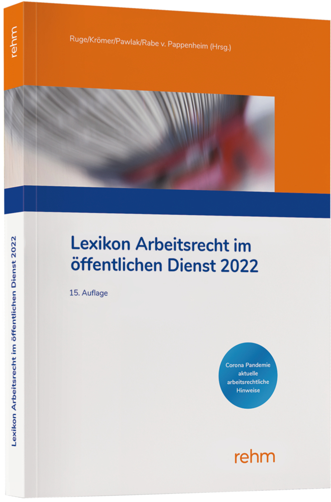 Lexikon Arbeitsrecht im öffentlichen Dienst 2022