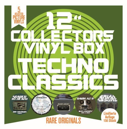 12" Collector's Picture Vinyl  Box: Techno Classice, 5 Schallplatte (Vinyl Edition)