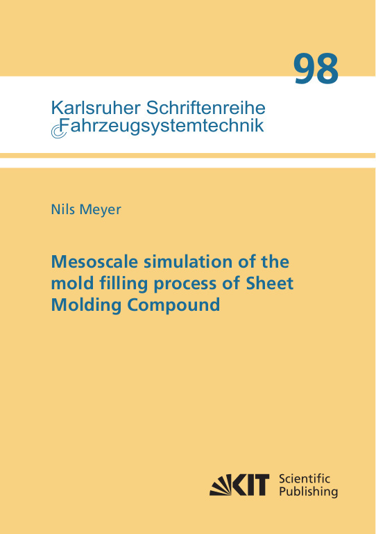 Mesoscale simulation of the mold filling process of Sheet Molding Compound