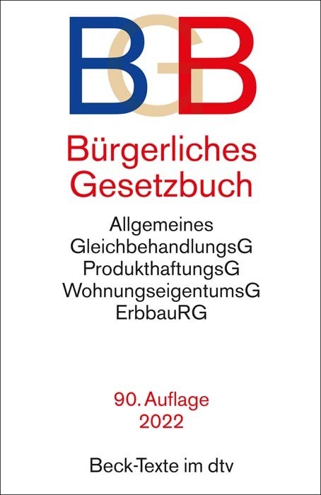 Bürgerliches Gesetzbuch BGB
