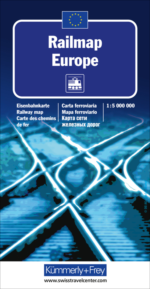 Kümmerly+Frey Europa, Railmap 1:5 Mio.