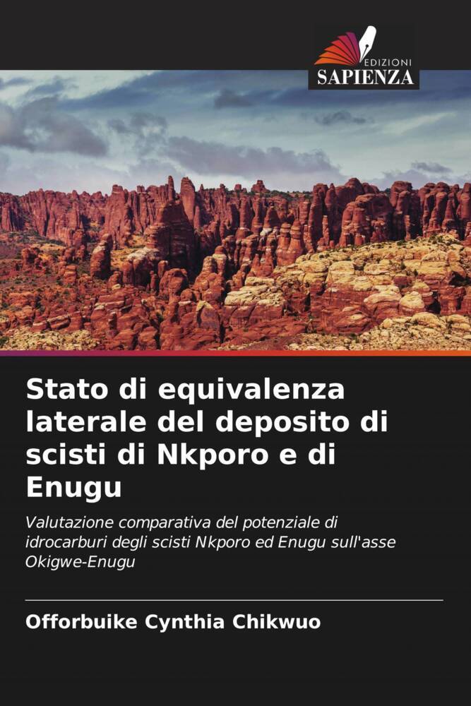 Stato di equivalenza laterale del deposito di scisti di Nkporo e di Enugu