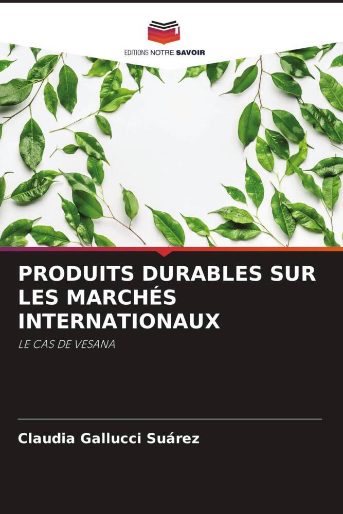 PRODUITS DURABLES SUR LES MARCHÉS INTERNATIONAUX