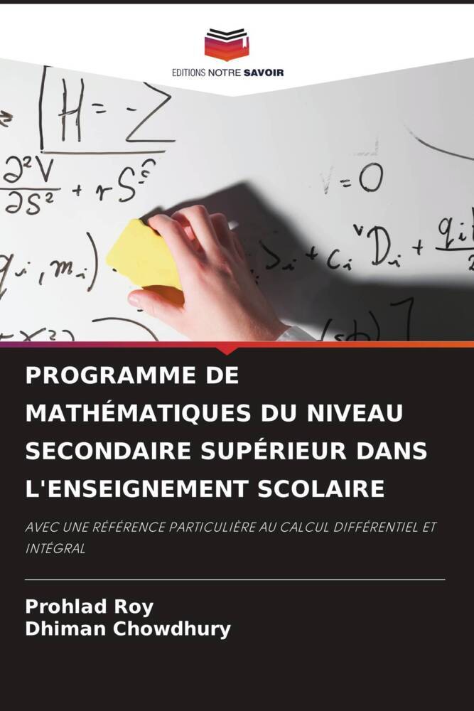 PROGRAMME DE MATHÉMATIQUES DU NIVEAU SECONDAIRE SUPÉRIEUR DANS L'ENSEIGNEMENT SCOLAIRE