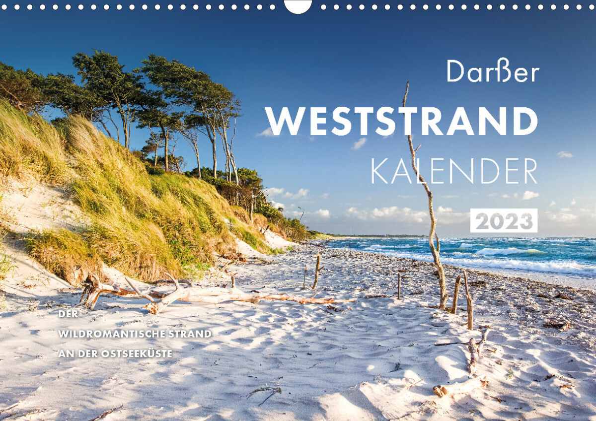 Darßer Weststrand Kalender (Wandkalender 2023 DIN A3 quer)