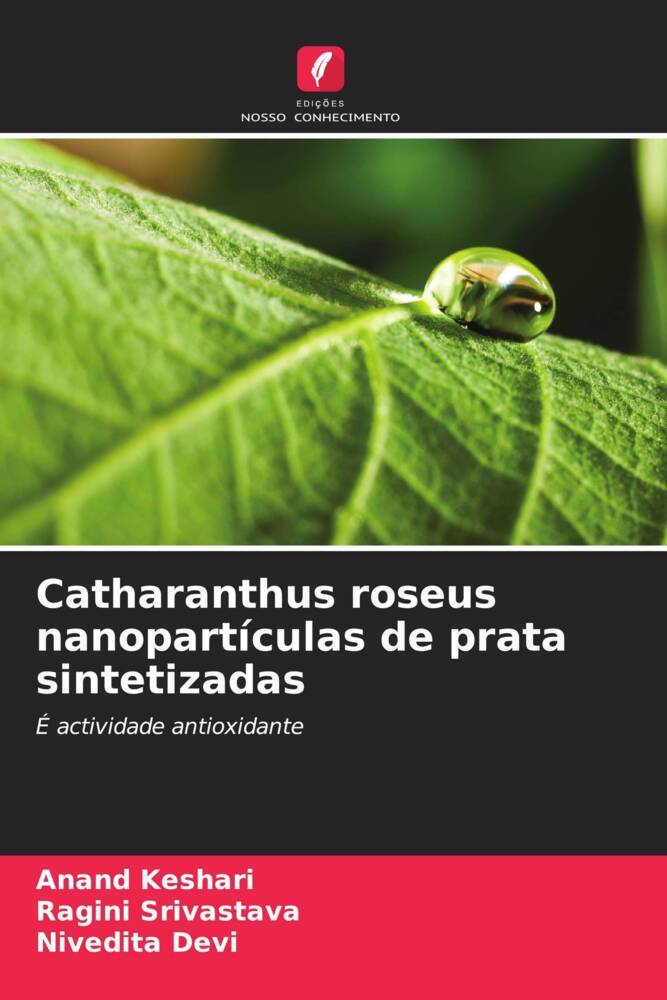 Catharanthus roseus nanopartículas de prata sintetizadas