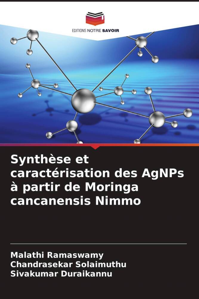 Synthèse et caractérisation des AgNPs à partir de Moringa cancanensis Nimmo