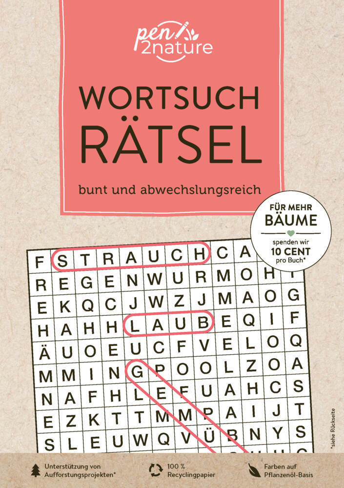 Wortsuchrätsel - bunt und abwechslungsreich