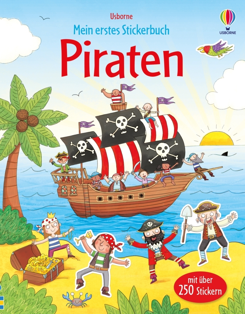 Mein erstes Stickerbuch: Piraten