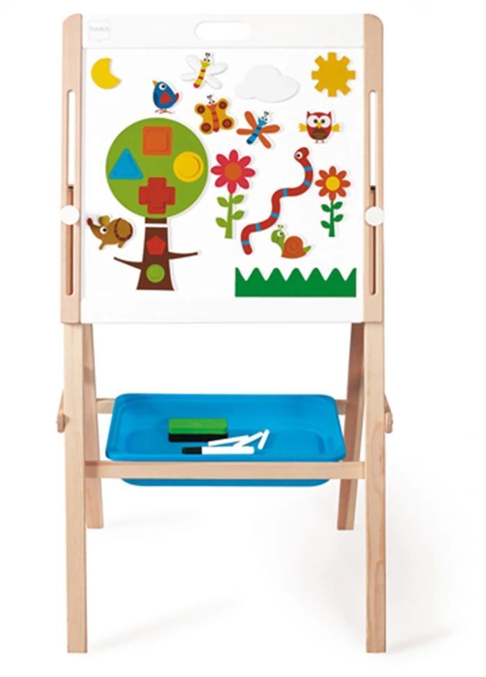 SCRATCH - Standtafel & Whiteboard mit Papierrolle