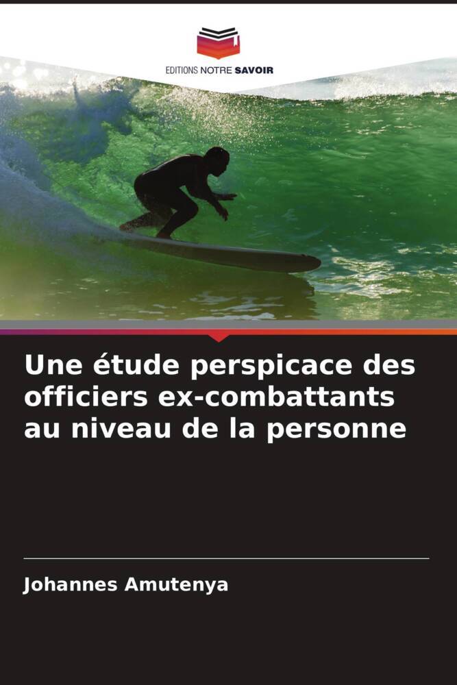Une étude perspicace des officiers ex-combattants au niveau de la personne