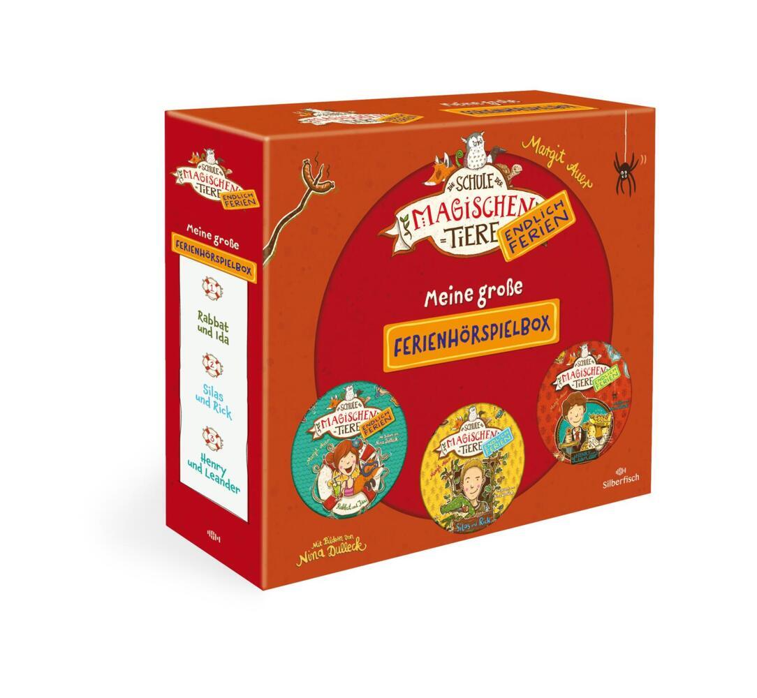 Die Schule der magischen Tiere - Endlich Ferien - Hörspiele: Meine große Ferienhörspielbox, Audio-CD
