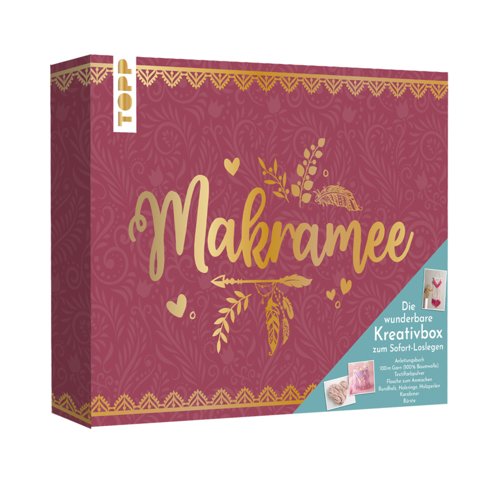 Makramee knüpfen -  Die wunderbare Kreativbox