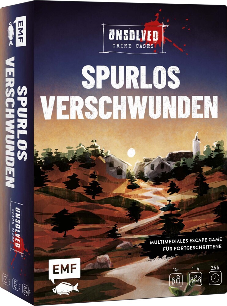 Krimi-Spielebox: Unsolved Crime Cases - Spurlos verschwunden