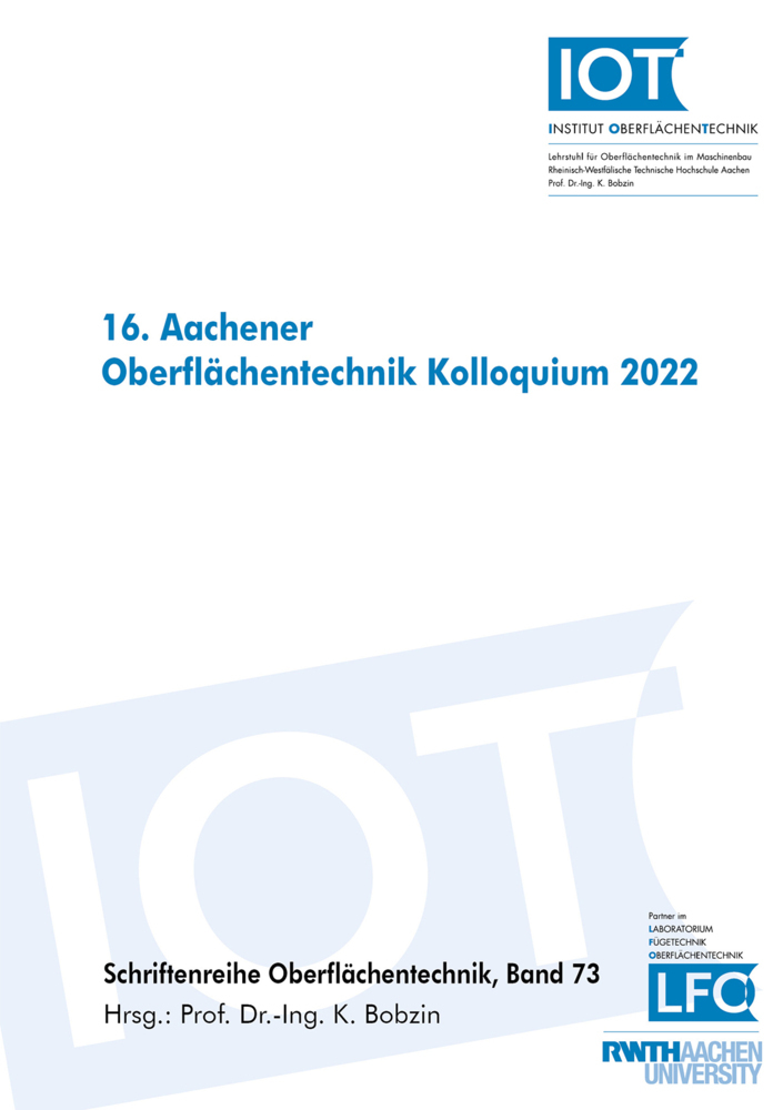 16. Aachener Oberflächentechnik Kolloquium