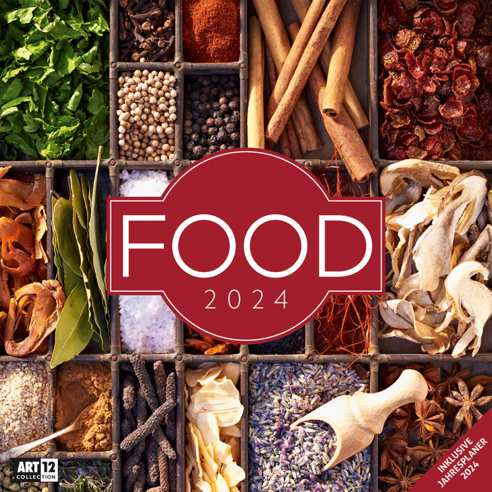 Food Kalender 2024 - 30x30