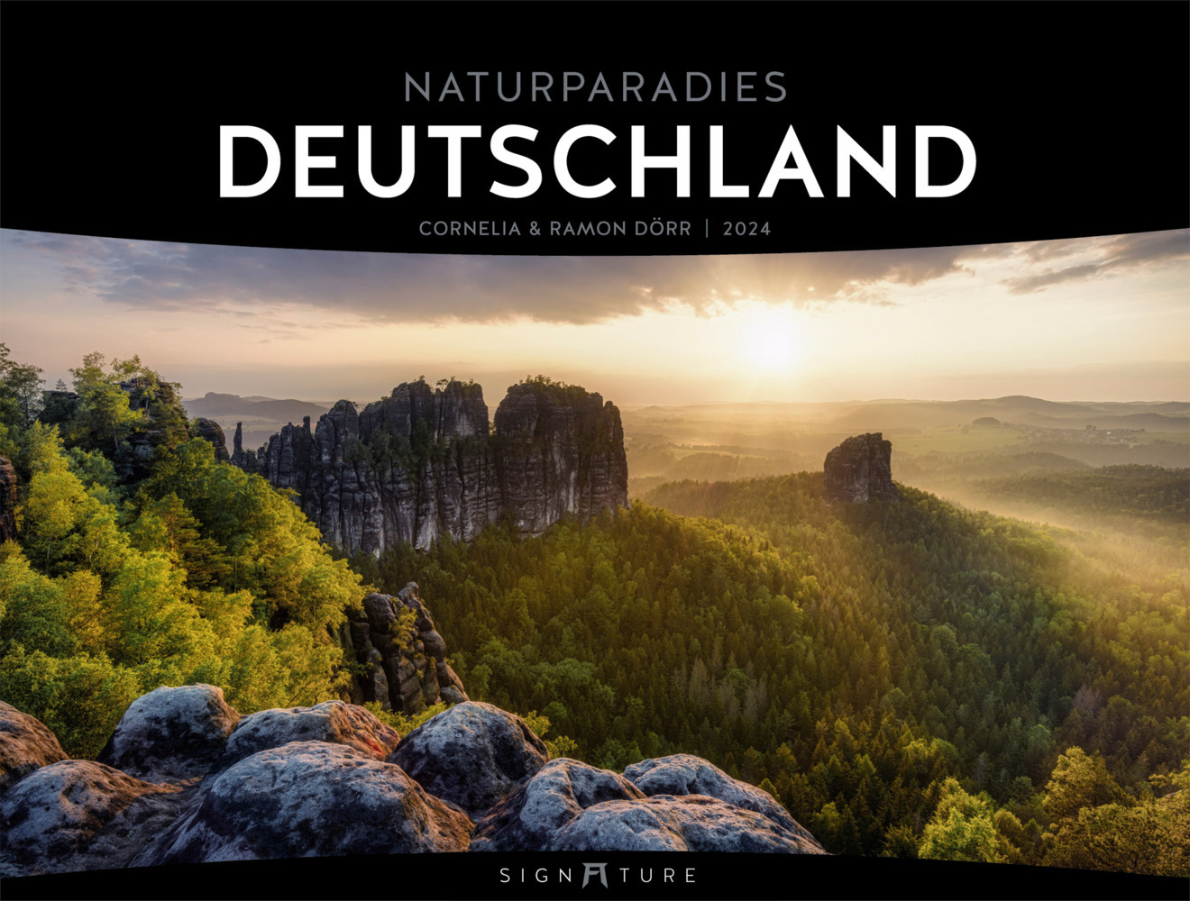 Naturparadies Deutschland - Cornelia und Ramon Dörr - Signature Kalender 2024