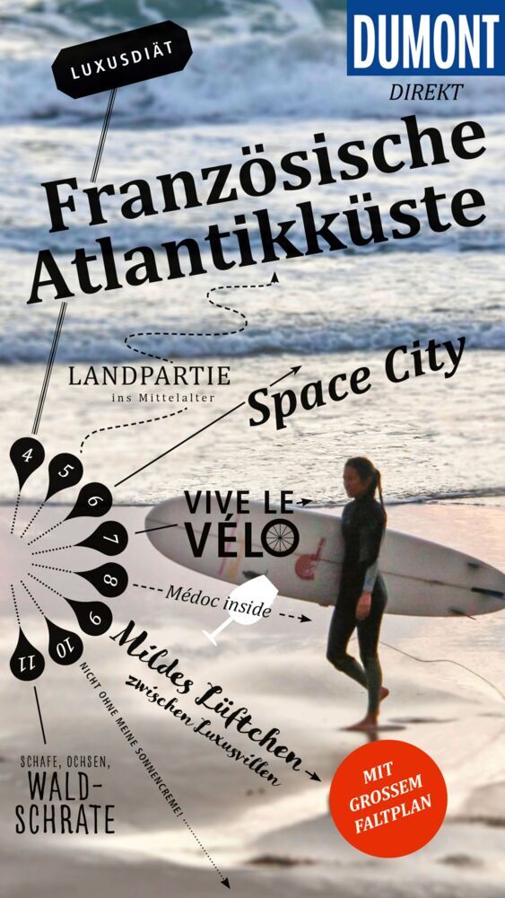 DUMONT direkt Reiseführer Französische Atlantikküste