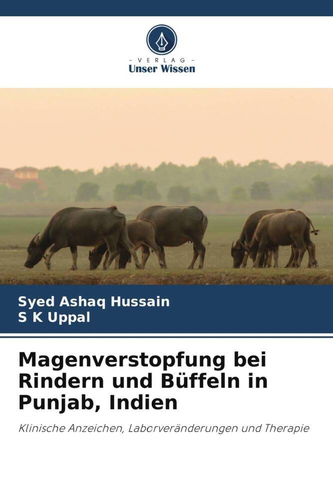 Magenverstopfung bei Rindern und Büffeln in Punjab, Indien