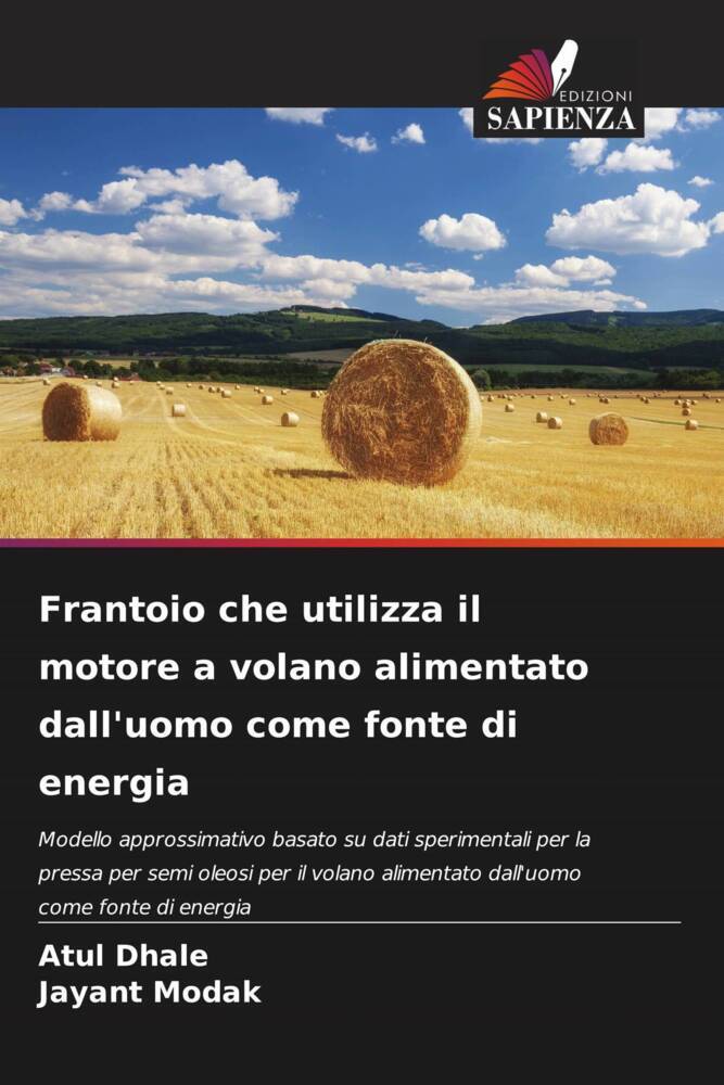 Frantoio che utilizza il motore a volano alimentato dall'uomo come fonte di energia