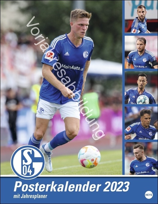 Schalke 04 Posterkalender 2024