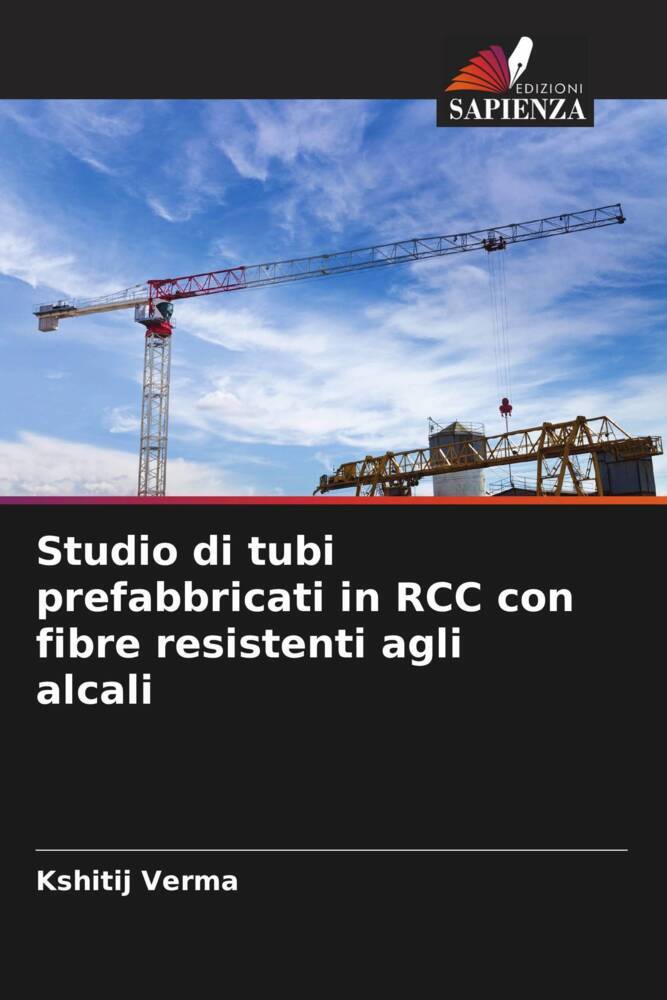Studio di tubi prefabbricati in RCC con fibre resistenti agli alcali