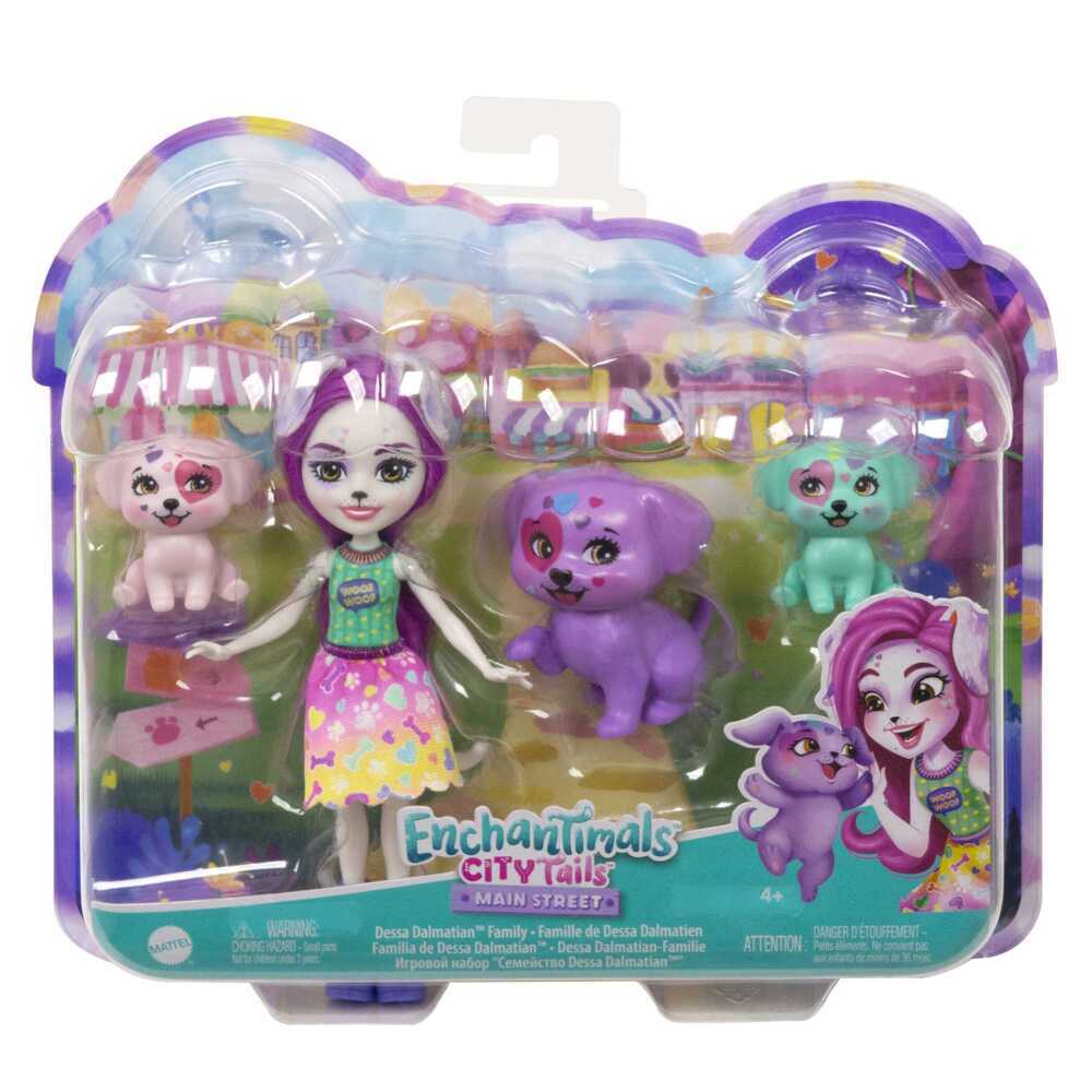 Enchantimals Dessa Dalmatian Familie