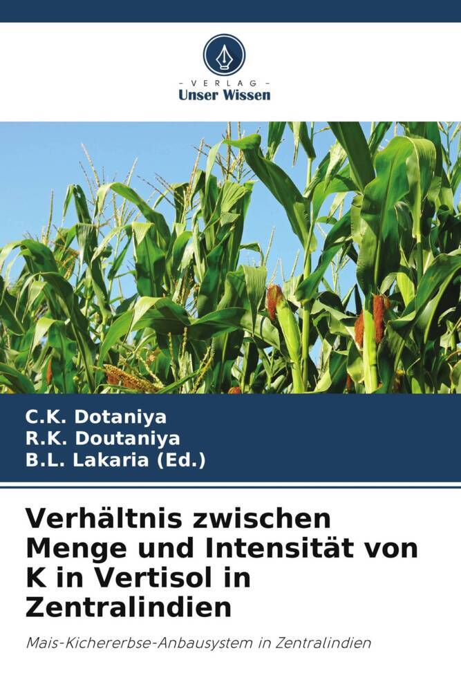 Verhältnis zwischen Menge und Intensität von K in Vertisol in Zentralindien
