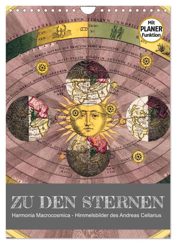 Zu den Sternen - mit Planerfunktion (Wandkalender 2024 DIN A4 hoch), CALVENDO Monatskalender