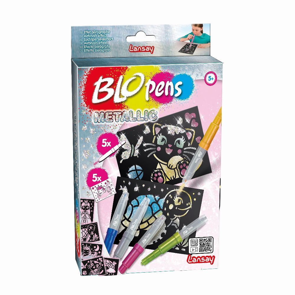 BLOPENS - Sprühstifteset Glitzer