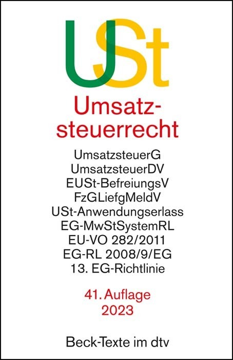 Umsatzsteuerrecht USt