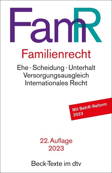 Familienrecht FamR
